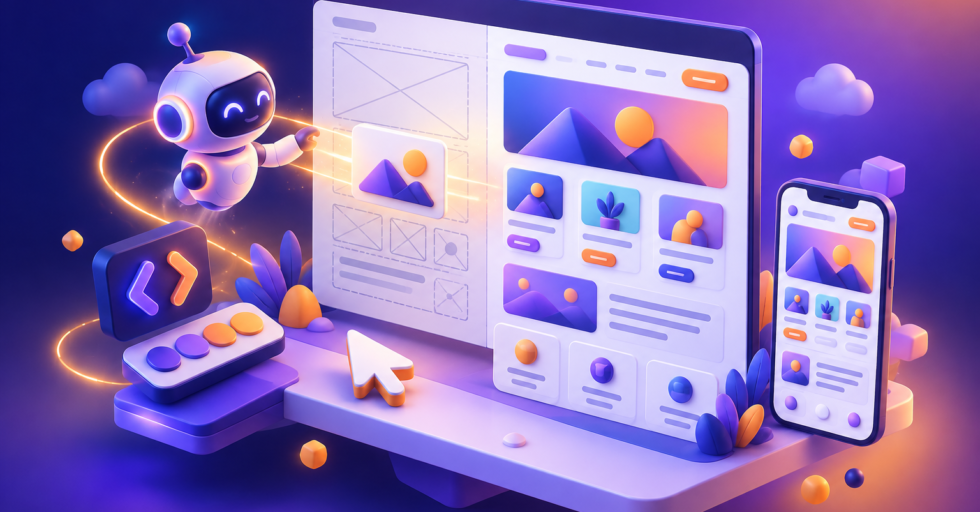 Top 5 AI tools for website design and development