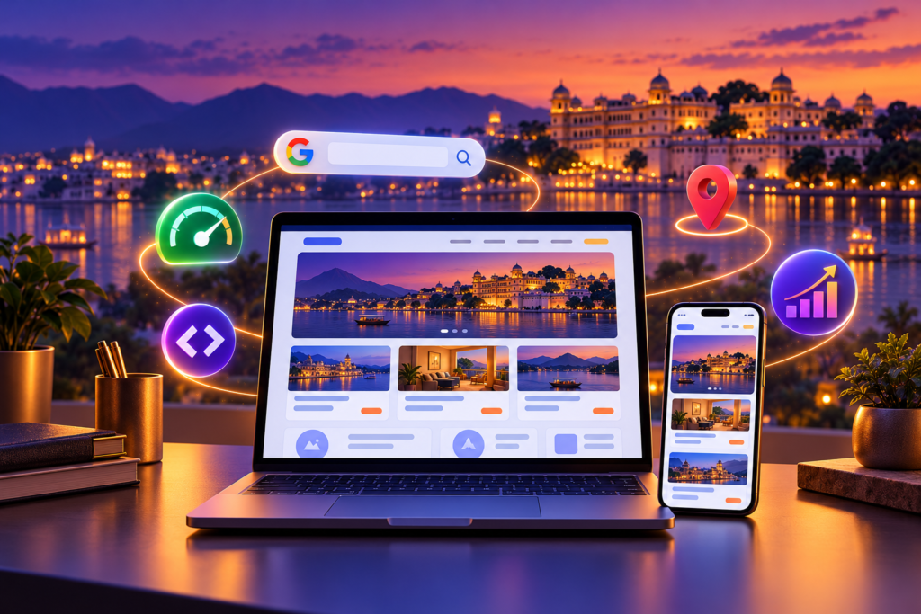 SEO-Optimized Website Development in Udaipur for Modern Businesses